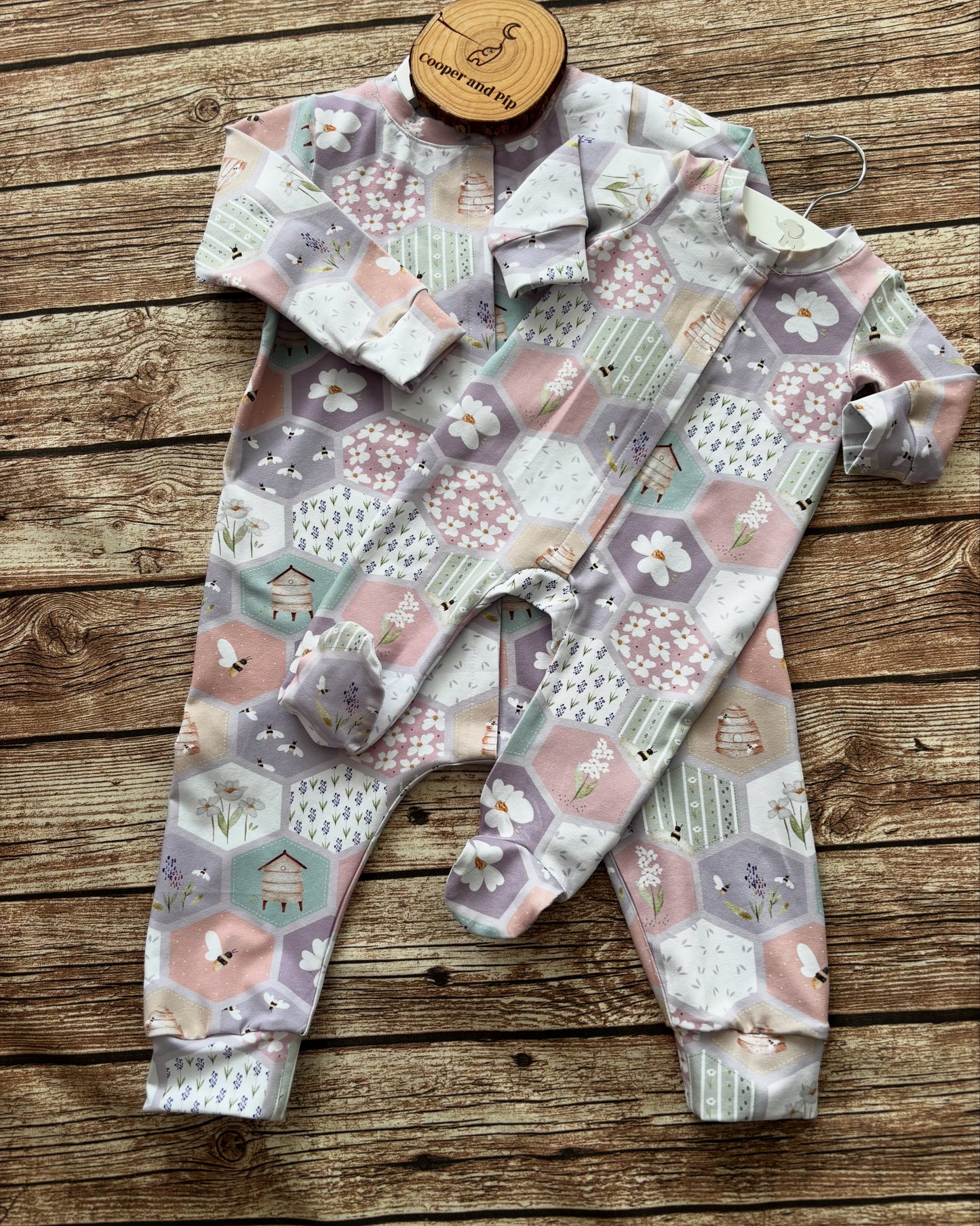 baby sleep suits-farm