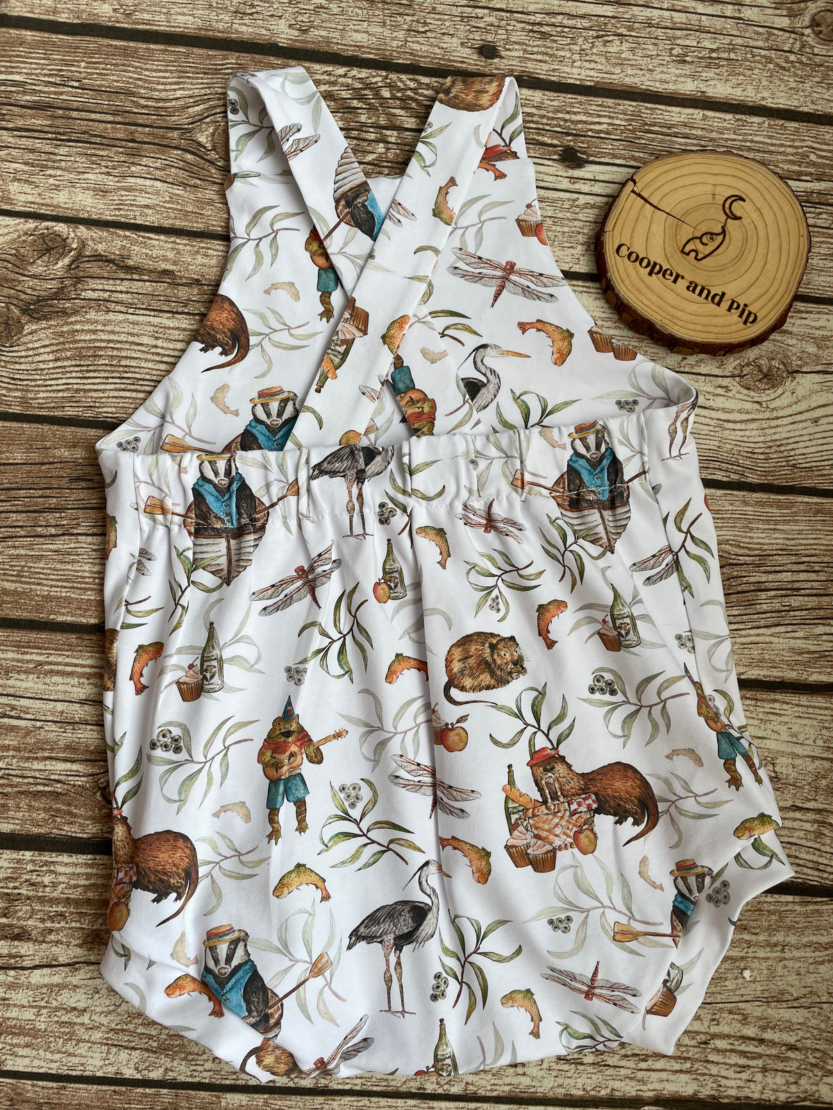 Dungarees-Christmas folk