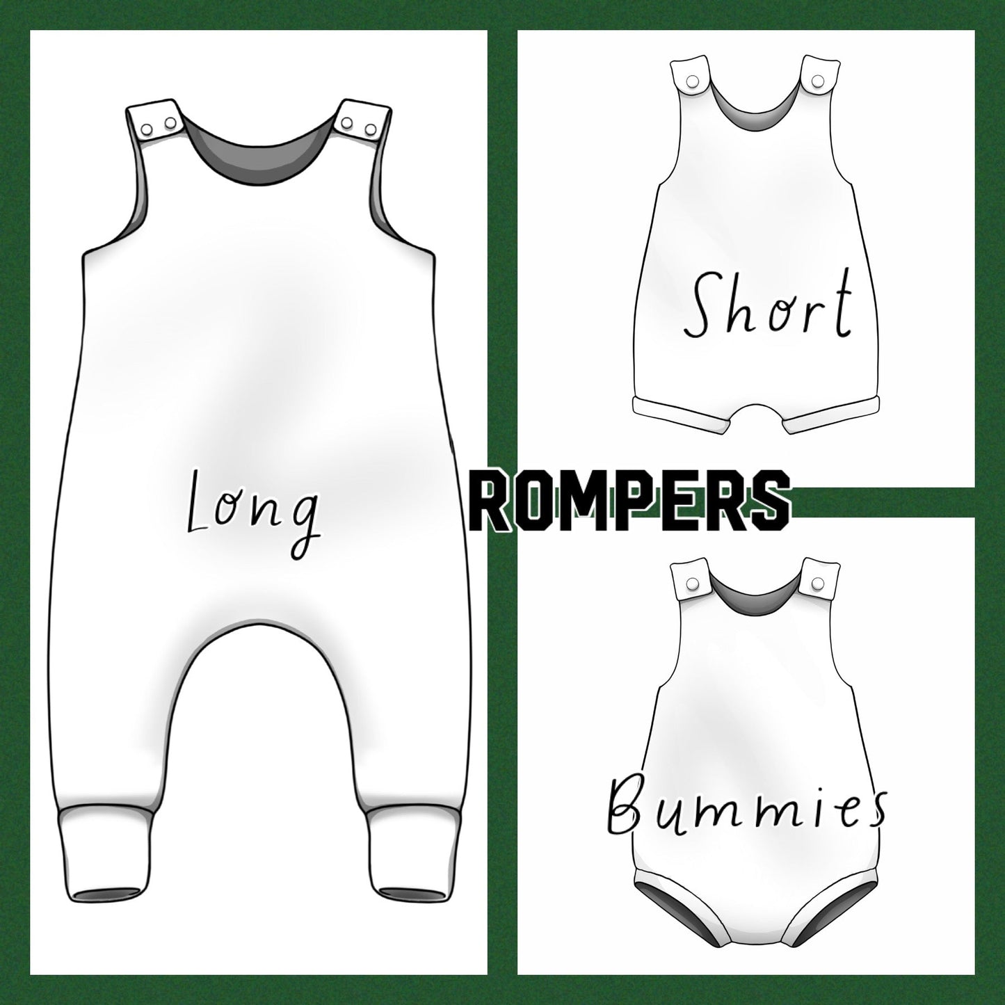 Rompers-silent night
