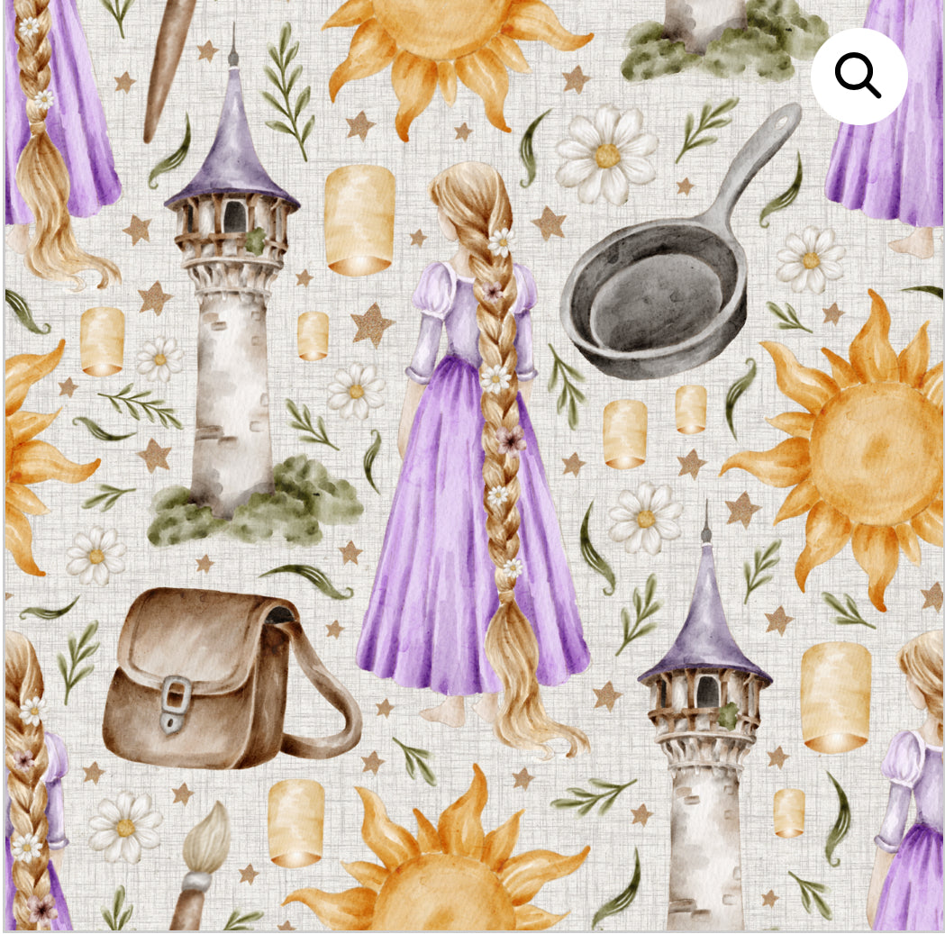 Oversize romper-flowers glow