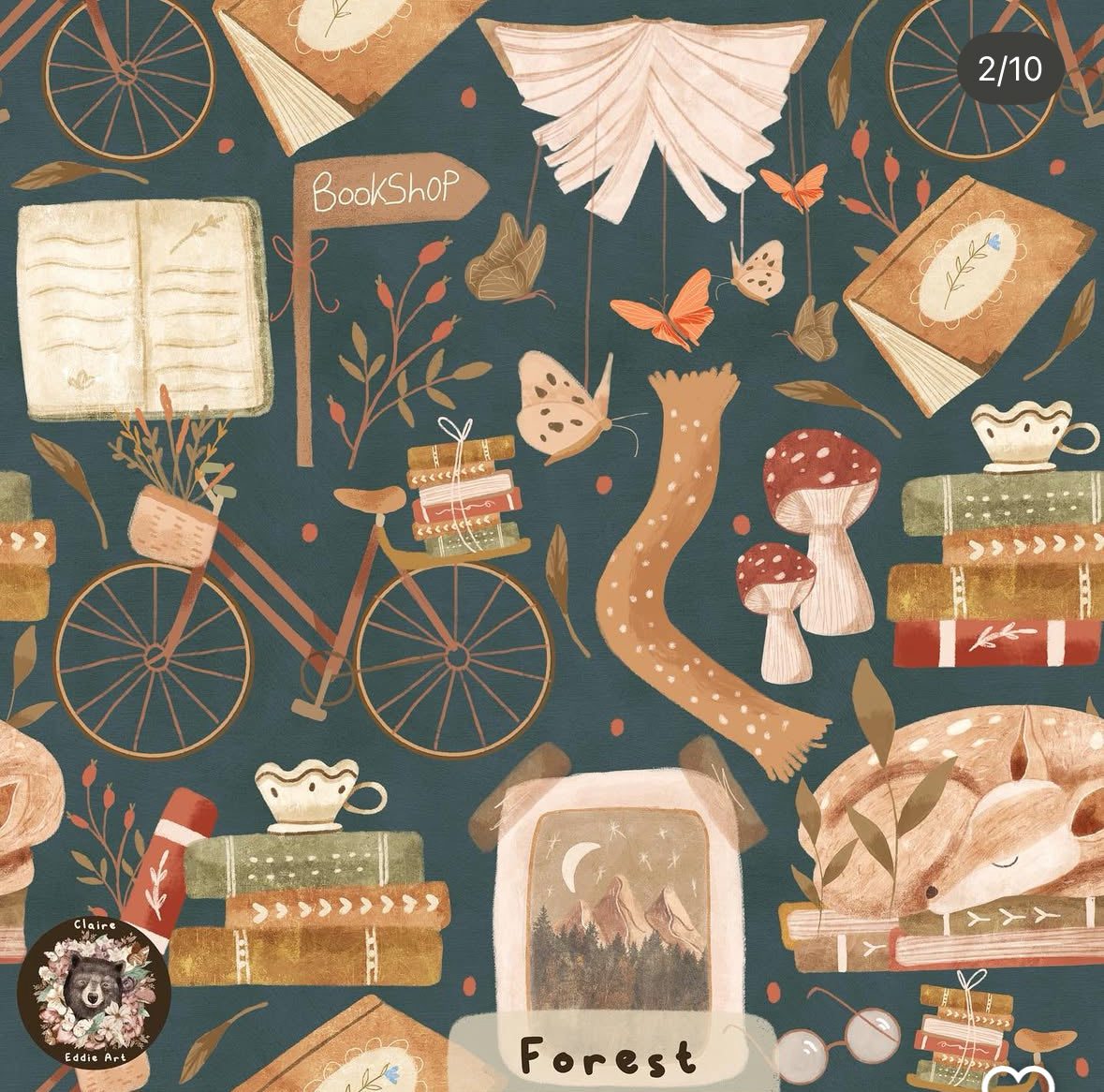 Bookshop - forest