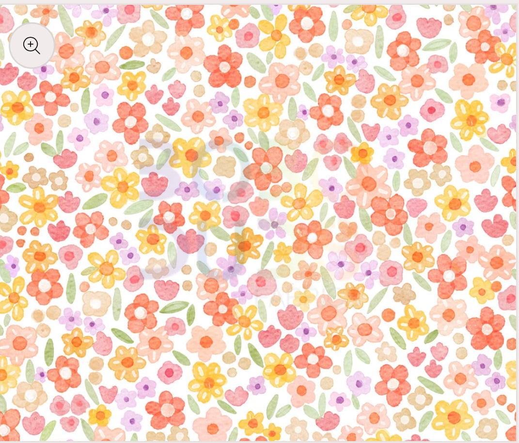 sleep suits-ditsy floral