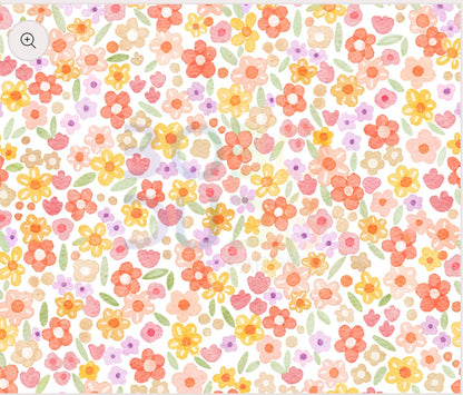 sleep suits-ditsy floral
