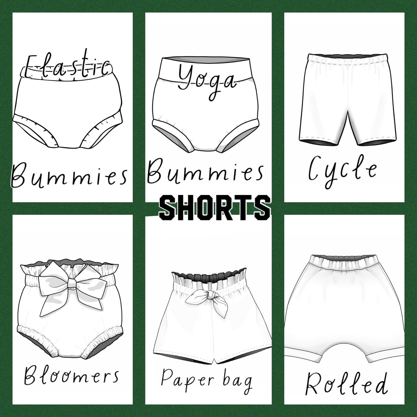 Shorts-emerald