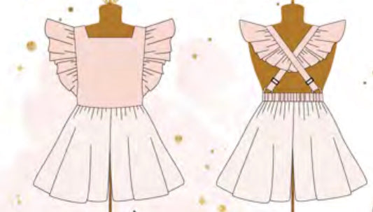 Mackenzie Culottes Romper