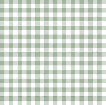 Pyjamas-sage gingham