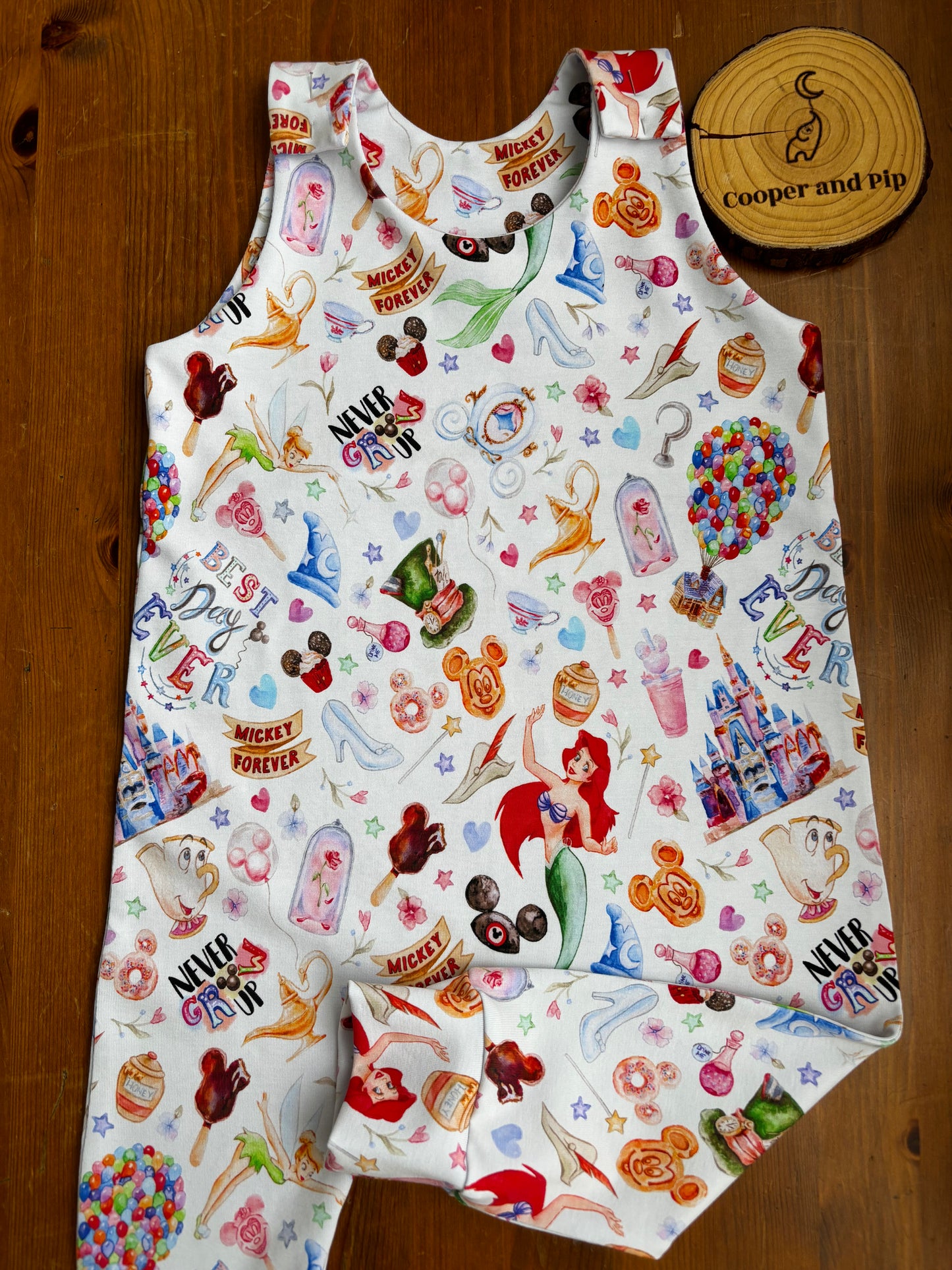 Rompers-fox floral