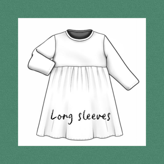 Long sleeves dress -Xmas eve