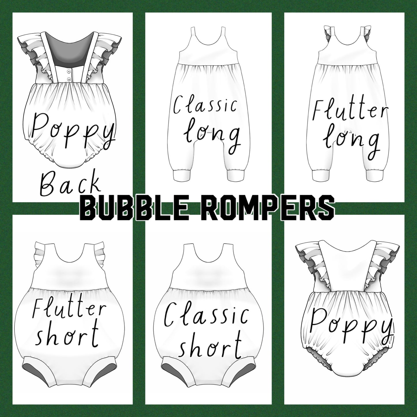 Gathered bubble rompers-fuchsia