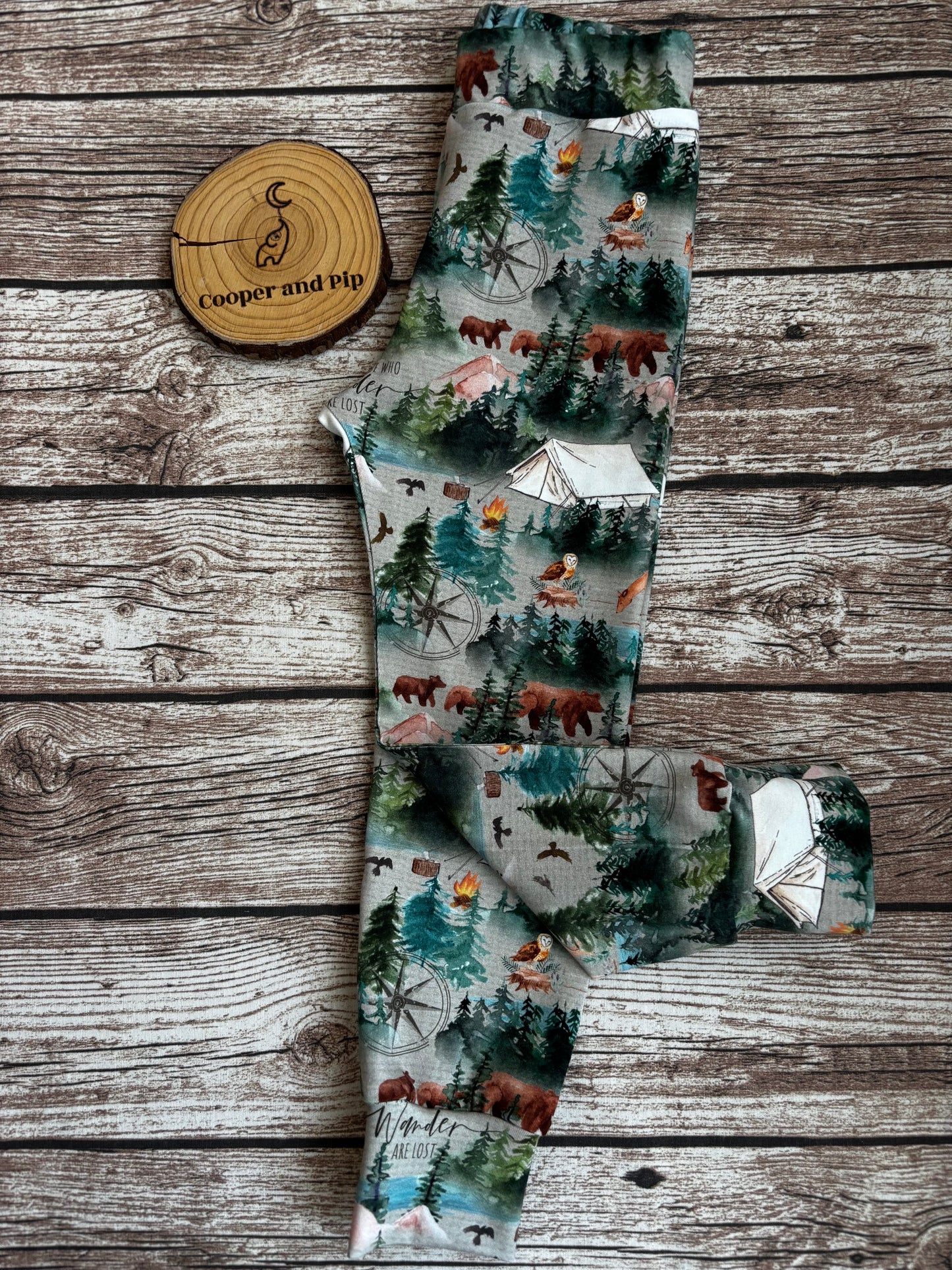 Leggings-silent night