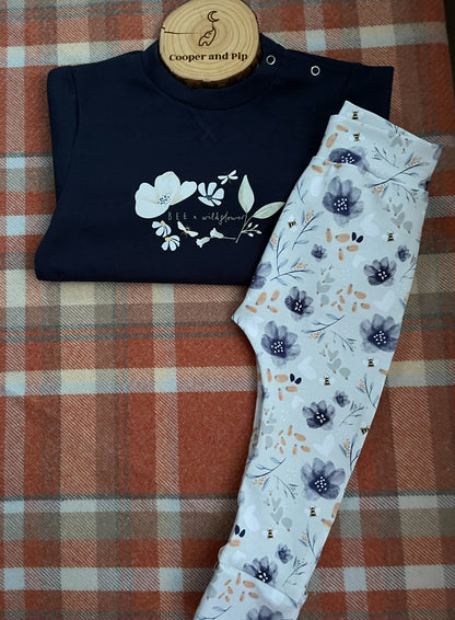 Leggings-silent night