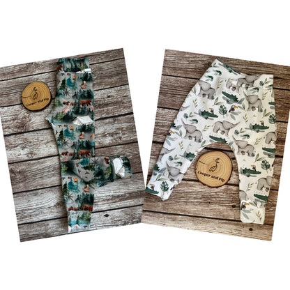 Leggings-silent night