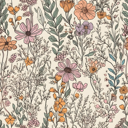 sleep suits/wildflowers