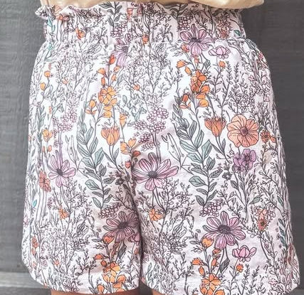 Shorts-wildflowers