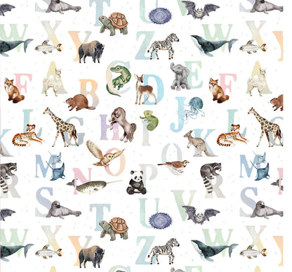 sleep suits-animal alphabet