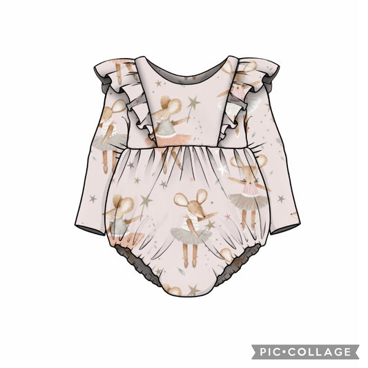PRETTY BUBBLE ROMPER