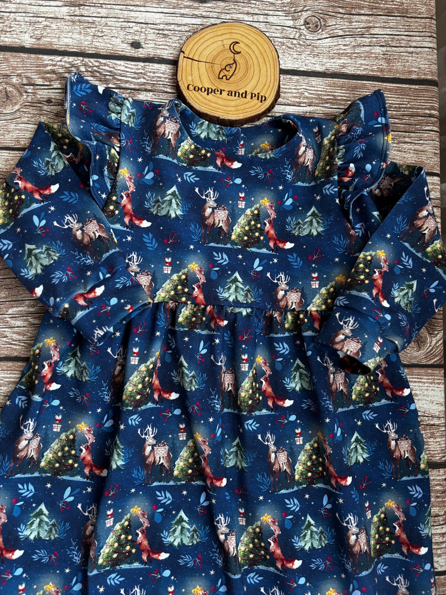 Long sleeve bubble romper-dottie