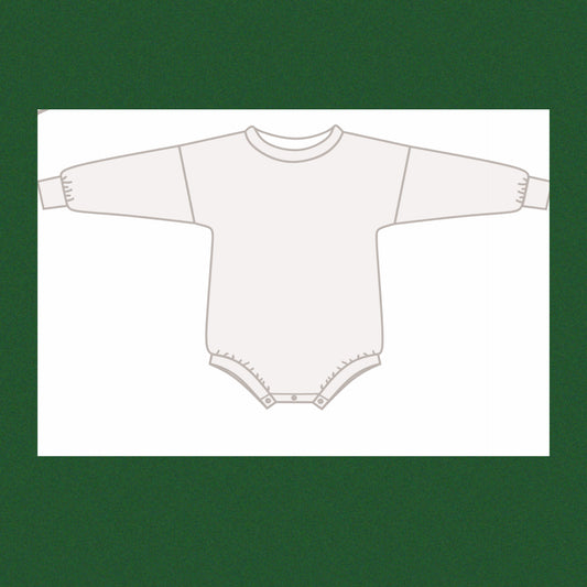 Oversize romper-coral stripes