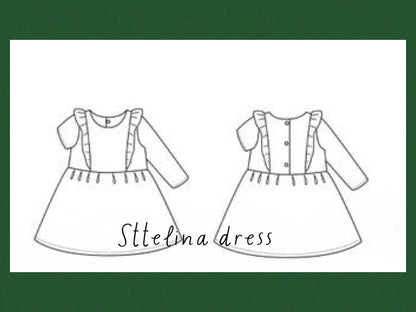 Stellina dress-pastel gingham