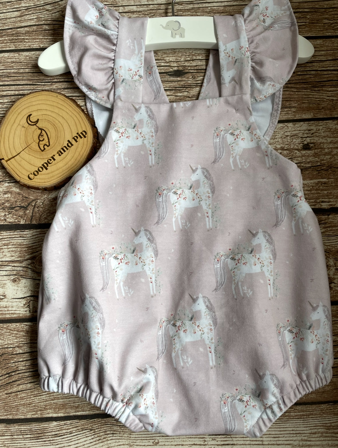 Bloomers romper-simple hearts