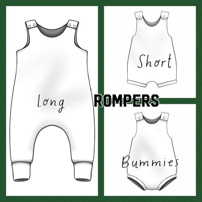Rompers-silent night