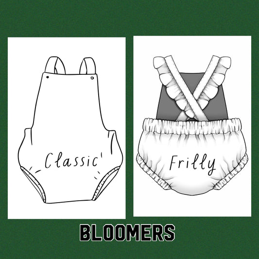 Bloomers romper-bunnies