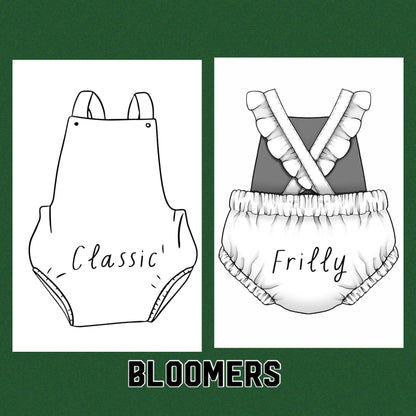 Bloomers romper-unicorns