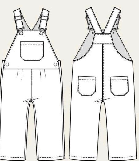 Denim Dungarees