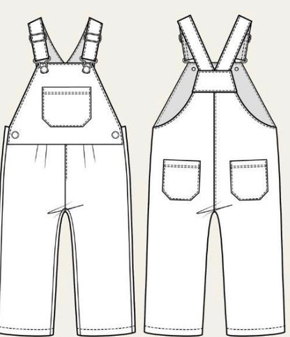 Denim Dungarees