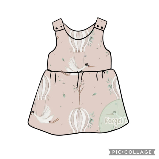 GATHERED BUBBLE DRESS