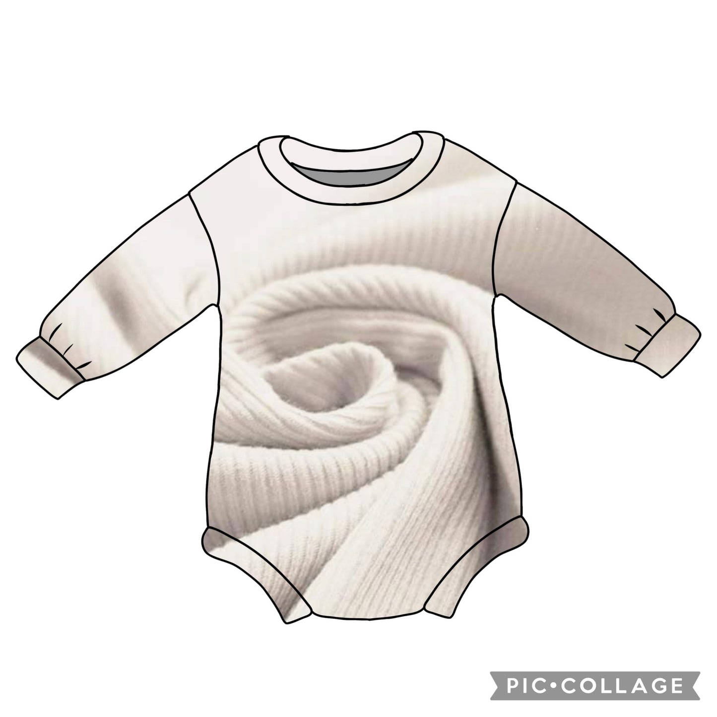 RIBBED BODYSUIT