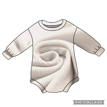 RIBBED BODYSUIT